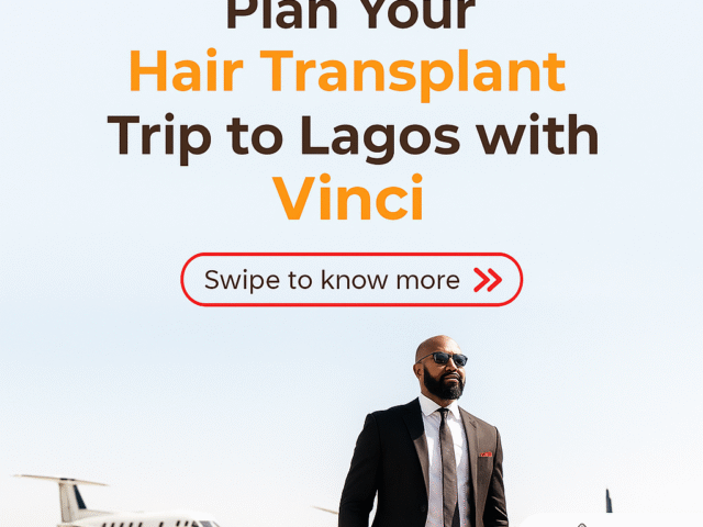 Plan Your Hair Transplant Trip to Lagos with Vinci in 2025